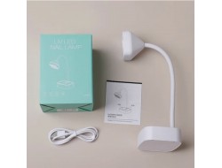 Лампа UV/LED для сушки ногтей на аккумуляторе и USD