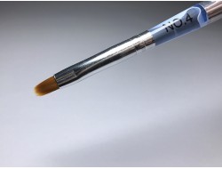 Кисть металл складная для геля овал #4