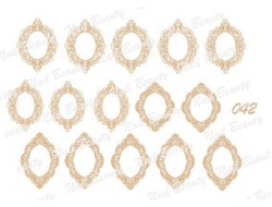 Трафарет для эм пасты 42