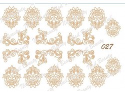 Трафарет для эм пасты 27