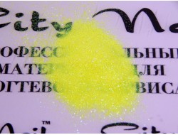 Глиттер желтый