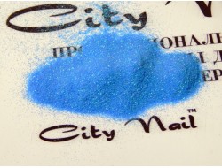 Глиттер голубой