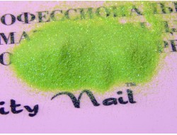 Глиттер салатовый