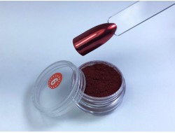 Втирка красный металлик 6