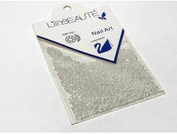 Бульонки серебро металл 