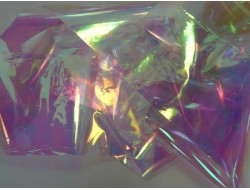 Битое стекло №3 белая радуга
