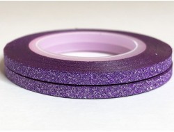 Лента блеск фиолетовая,3мм