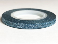 Лента блеск голубая,2мм Лента блеск голубая,2мм