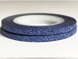 Лента блеск синяя,3мм