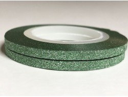 Лента блеск зелёная ,3мм