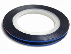 Лента глянец синяя,1мм