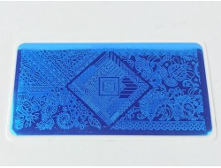 Пластины для стемпинга с белой подложкой