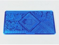 Пластины для стемпинга SPV-017 с белой подложкой