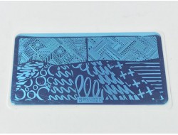 Пластины для стемпинга SPV-020 с белой подложкой