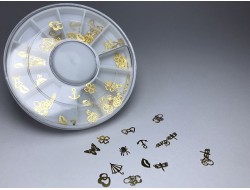 Декор металл золото