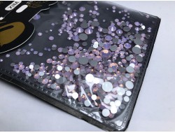 Стразы микс опал розовые, 1440 шт.