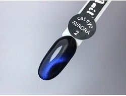 Гель лак кошачий глаз Аврора № 2, 6 мл