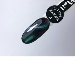 Гель лак кошачий глаз Аврора № 4, 6 мл