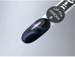 Гель лак кошачий глаз Аврора № 5, 6 мл
