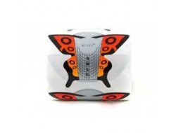 Формы бабочка, оранж 50шт