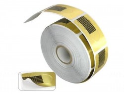 Формы золото, узкие 50шт