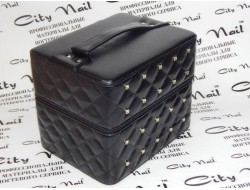 Чемодан черный для мастера маникюра, педикюра, косметолога Чемодан черный для мастера маникюра, педикюра, косметолога