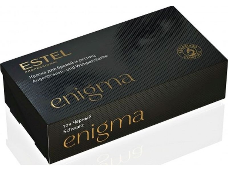 Estel professional (Эстель) Краска для бровей и ресниц ENIGMA Тон черный Estel professional (Эстель) Краска для бровей и ресниц ENIGMA Тон черный