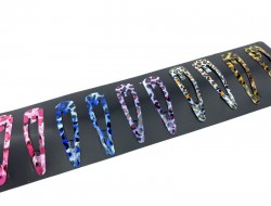 Заколка-хлопушка цветная, 1 шт