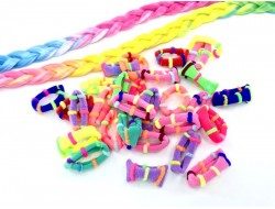  Резинка цветая маленькая, 1 шт