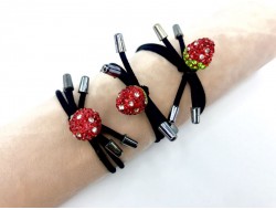 Резинка шамбала клубничка, 1 шт