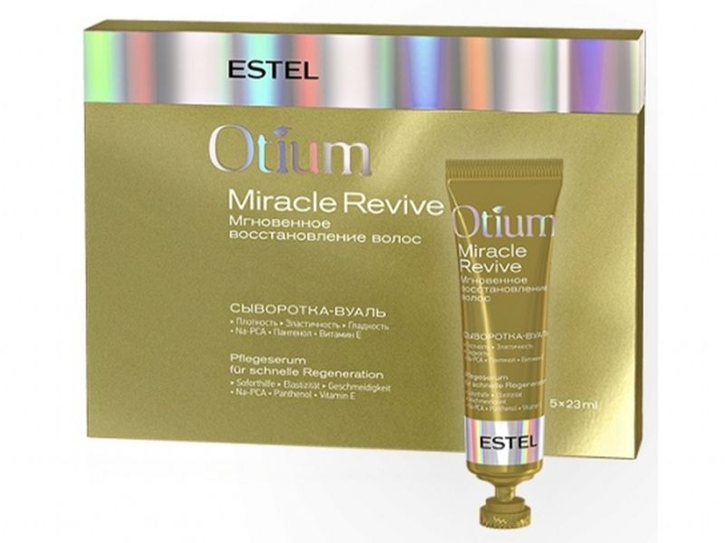 Estel professional (Эстель) OTIUM MIRACLE REVIVE Сыворотка-вуаль "Мгновенное восстановление", 23 мл Estel professional (Эстель) OTIUM MIRACLE REVIVE Сыворотка-вуаль "Мгновенное восстановление", 23 мл